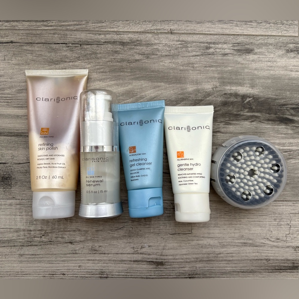 Clarisonic Gentle Hydro Cream Cleanser, Skin Polish, Serum